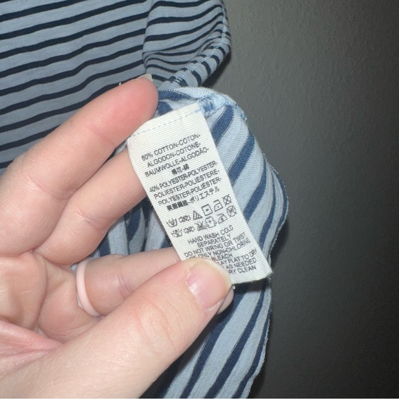 Free People We the Free Night Sky Stripe T-Shirt - Picture 5 of 5